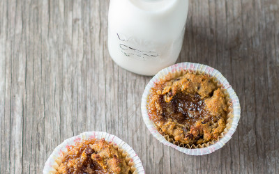 Little Banana Split Pound Cakes